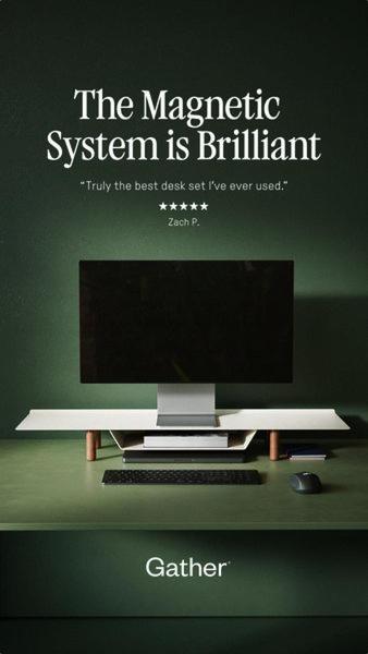 desk set, office desk, computer desk, workspace desk, standing desk, desk system, office furniture, social proof, product launch, minimalist, luxurious, trustworthy, green, neutral